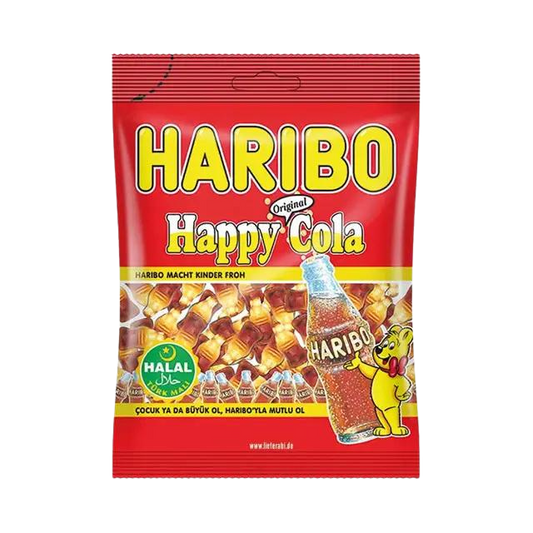 Haribo Happy Cola Halal Fruchtgummi 100 g