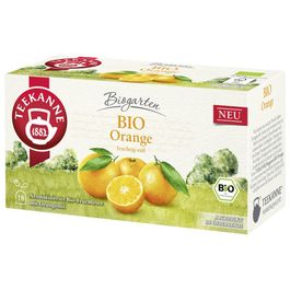 TEEKANNE Biogarten Bio-Früchtetee Orange, 18 Doppelkammerbeutel, 40,5 g