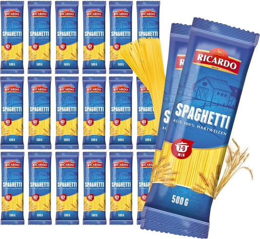 RICARDO Spaghetti, 20 x 500 g