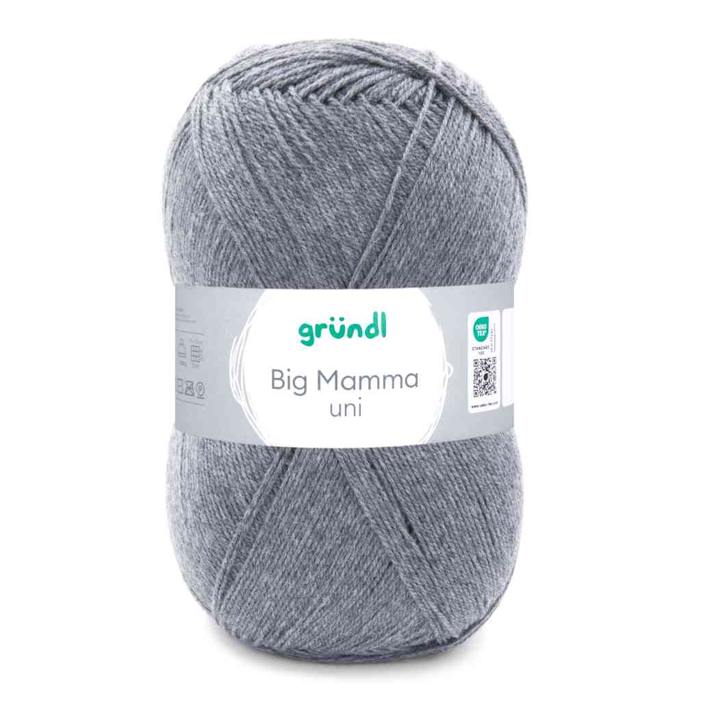 Gründl Big Mamma Uni 400 g, steingrau (Farbnummer 145)