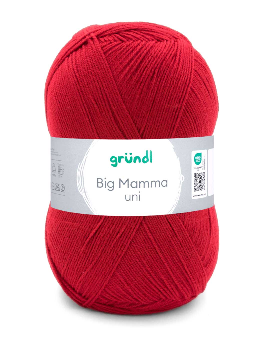 Gründl Big Mamma uni, rot, 400 g