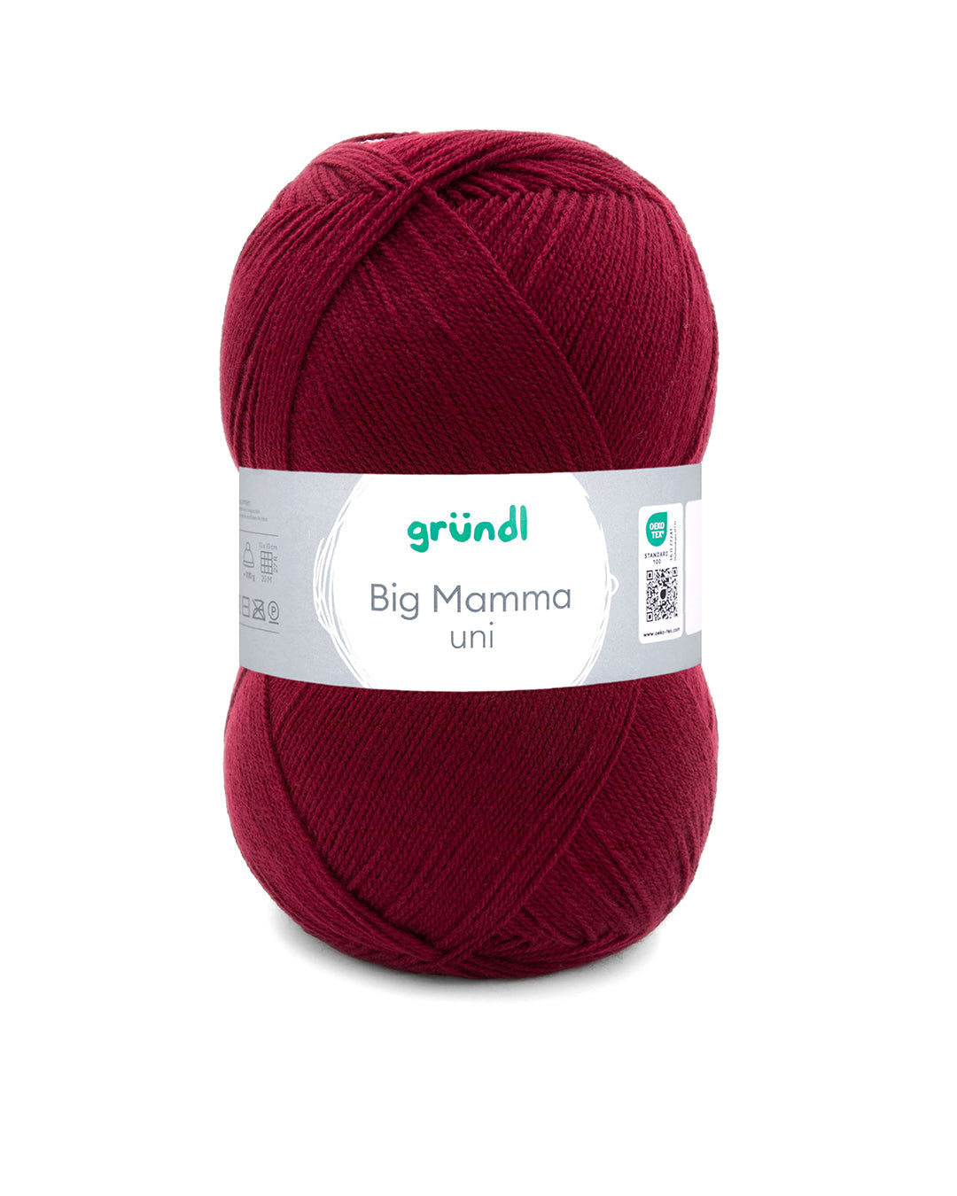 Gründl Big Mamma uni, Farbe 138 Kirsche, 400 g