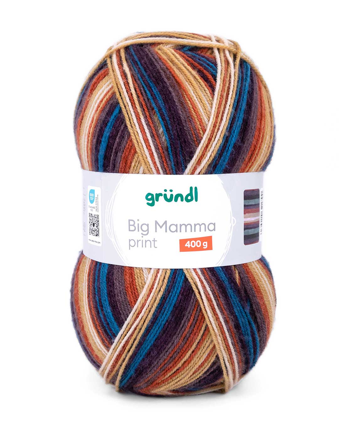Gründl Big Mamma Print 57 – Farbverlaufsgarn, 400 g / 1.040 m