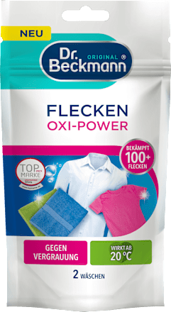 Dr. Beckmann Fleckenentferner Salz Oxi-Power, 80 g, 2 Wäschen