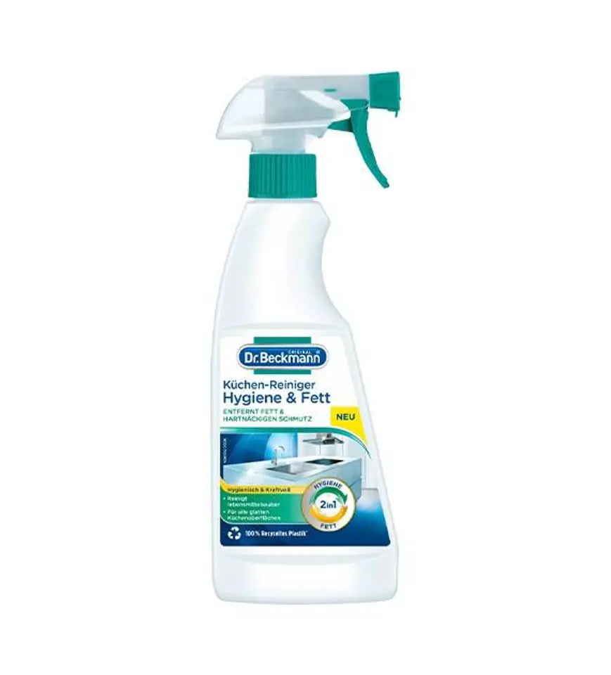 Dr. Beckmann Küchenreiniger Hygiene & Fett – 500 ml Sprühflasche