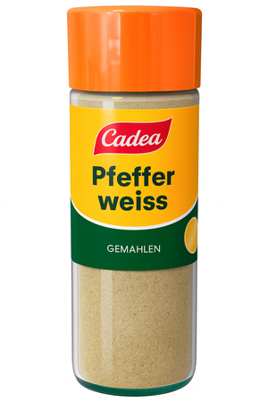 Cadea Gemahlener Weißer Pfeffer 50 g