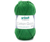Gründl Cotton Quick Uni Häkel- und Strickgarn, 50 g, Farbe 114 Farn
