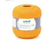 Gründl Häkelgarn 100, 100 g, Farbe 134 Orange
