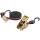 BGS Diy Knarren-Spannband mit 2 schweren Haken, 5 m x 24 mm