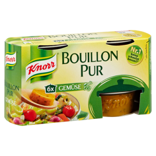 Knorr Bouillon Pur Gemüse 6 x 28 g