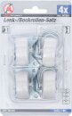 BGS DIY Lenk-/Bockrollen-Satz 40 mm, 4-teilig