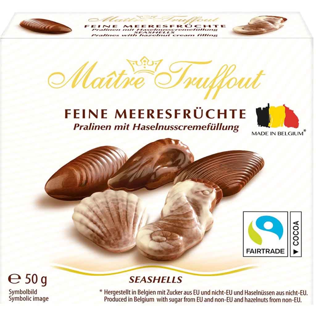 Maître Truffout Pralinen Feine Meeresfrüchte 50 g