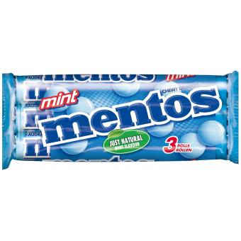 Mentos Mint Kaudragees 3 x 38 g