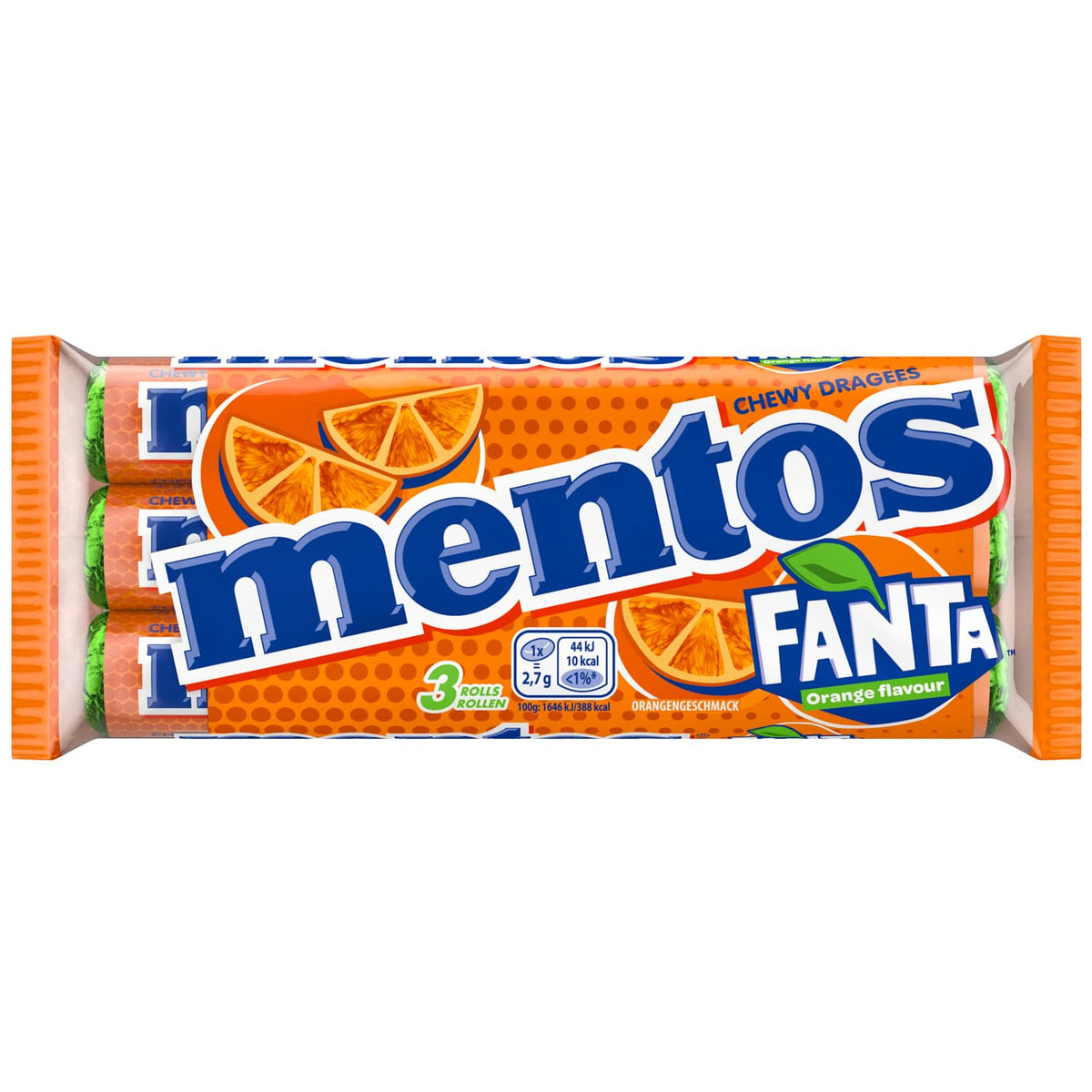 Mentos Fanta Orange 3x37,5 g