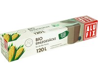 ALUFIX Bio-Einlegesäcke 120 l, 86 × 120 cm, kompostierbar, 5 Stück