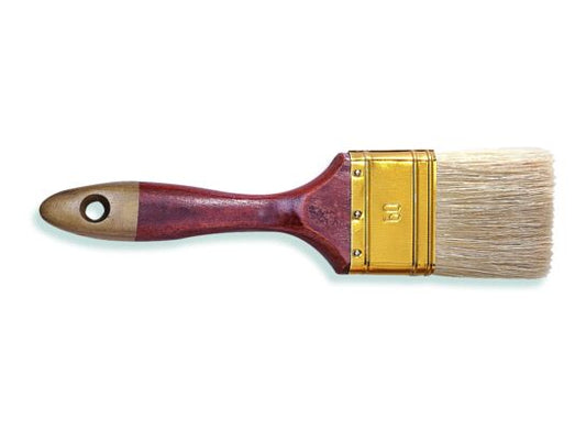 Flachpinsel Basic Mix beige, 50 mm, Stärke 9