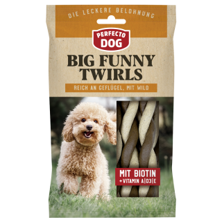 Perfecto Dog Big Funny Twirls 160 g