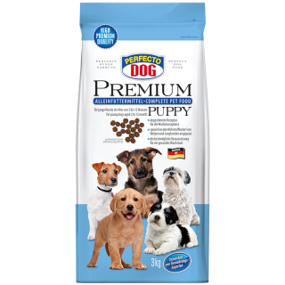 Perfecto Dog Super Premium Puppy 3 kg – Welpen-Trockenfutter