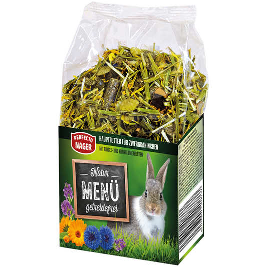 Perfecto Nager für Zwergkaninchen, getreidefrei 600 g