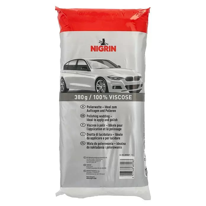 NIGRIN Polierwatte 380 g, 100 % Viskose