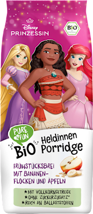 PURE & FUN Bio-Helden-Porridge mit Bananenflocken und Äpfeln, ab 3 Jahren, 375 g