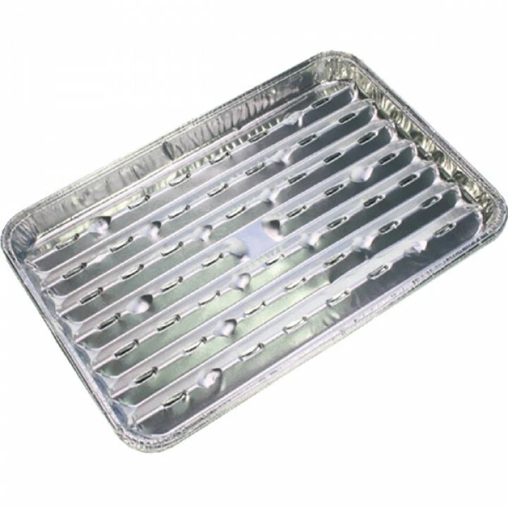 Quickpack Alu-Grillschalen 34 x 22,5 cm, 3 Stück