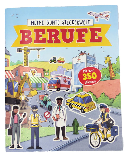 Meine bunte Stickerwelt – Berufe