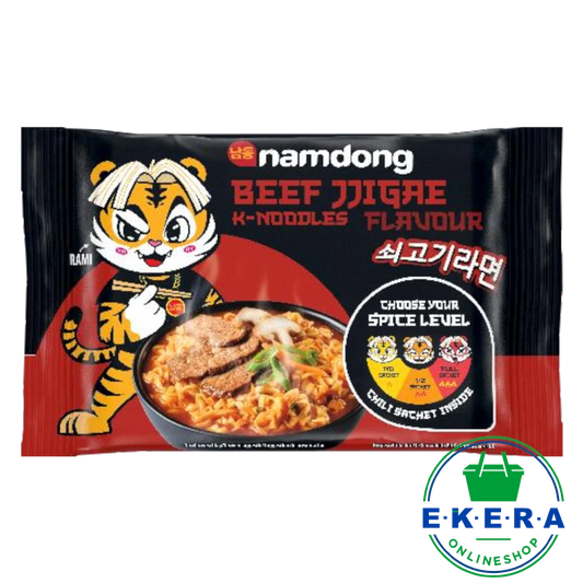 Namdong Instant-Nudeln mit Rindgeschmack, 10er-Pack (10 × 120 g)