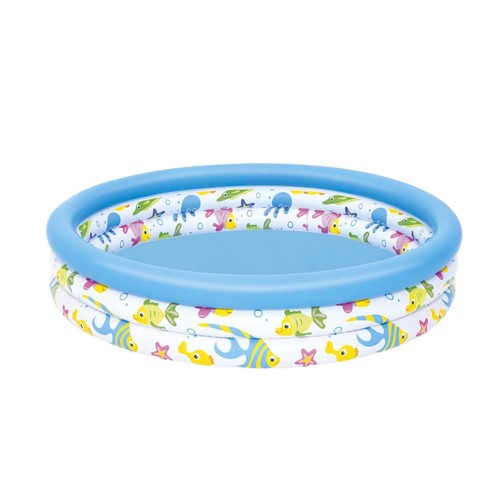 Bestway 51009 Planschbecken Ocean Life, 122 × 25 cm