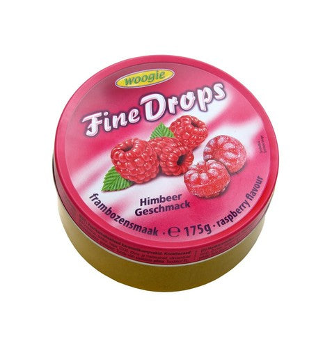Woogie Fine Drops Bonbons mit Himbeergeschmack 175 g