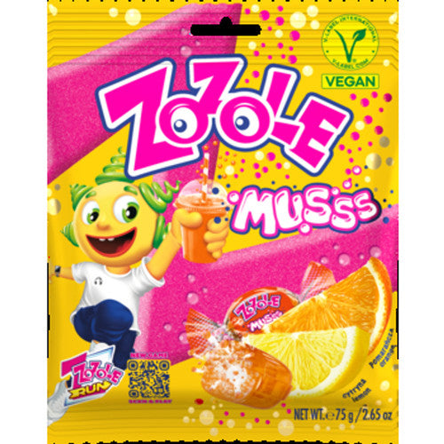 Zozole Musss Brausebonbons Zitrone-Orange 75 g