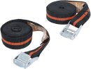 Spannband-Satz mit Schnellverschluss, 2,5 m x 25 mm, 2-tlg.