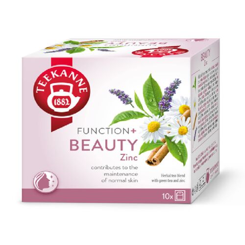TEEKANNE Function+ Beauty Zink, 10 Beutel, 17,5 g