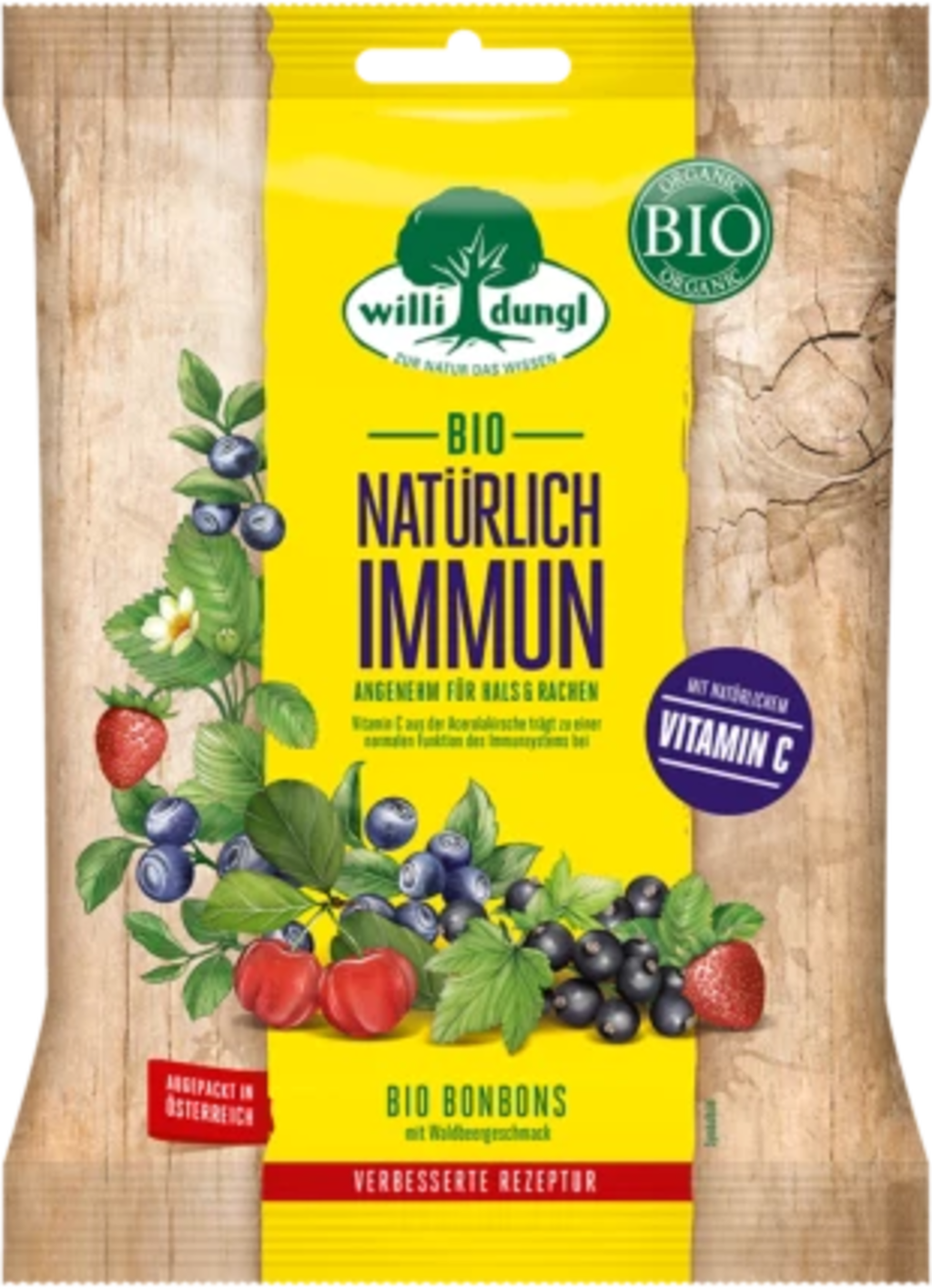 Willi Dungl BIO Bonbons Natürlich Immun, 60 g