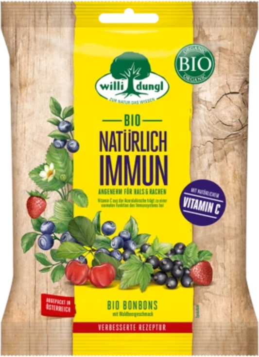 Willi Dungl BIO Bonbons Natürlich Immun, 60 g